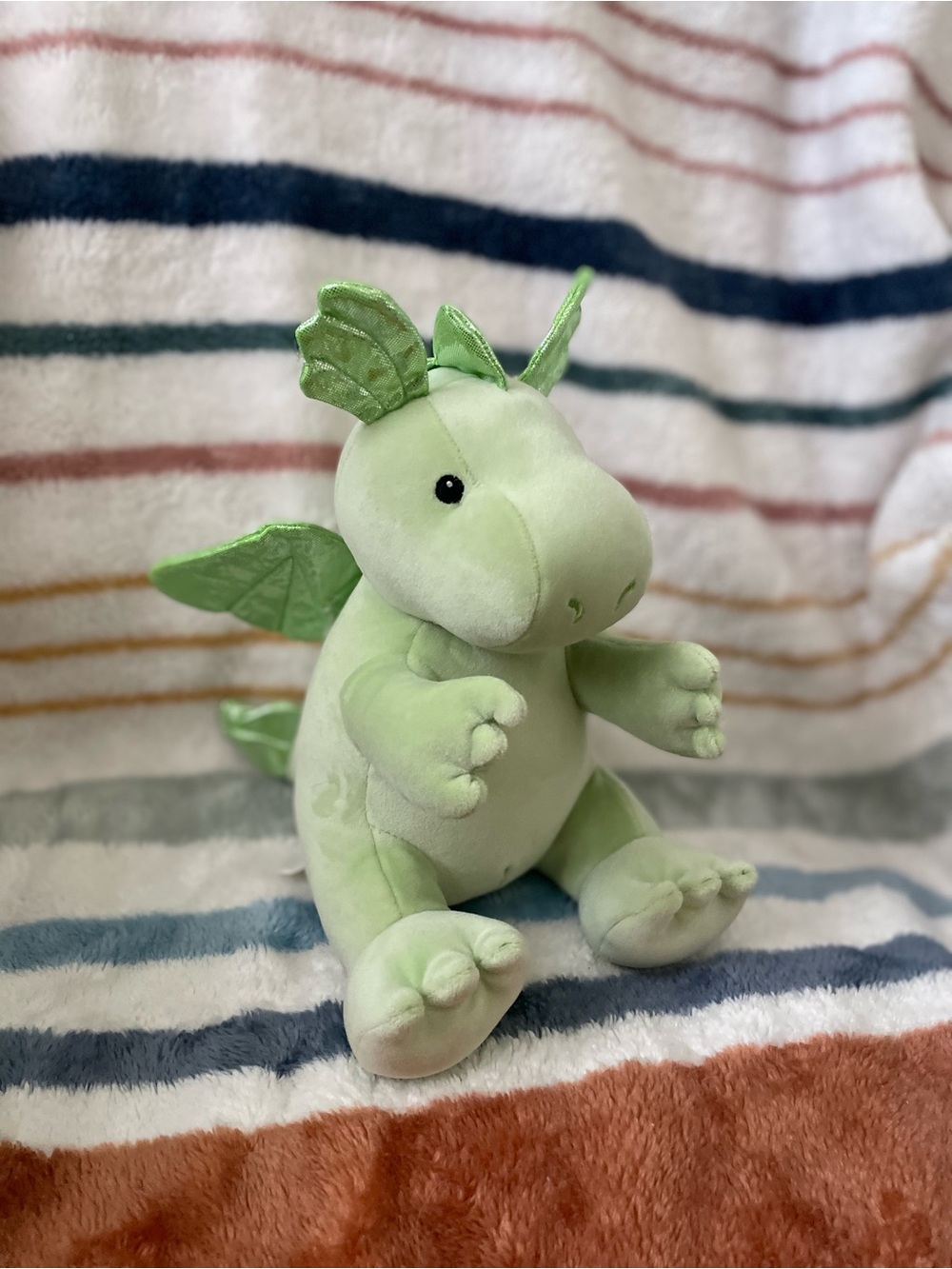 Mary Meyer Plush Light Green Dragon